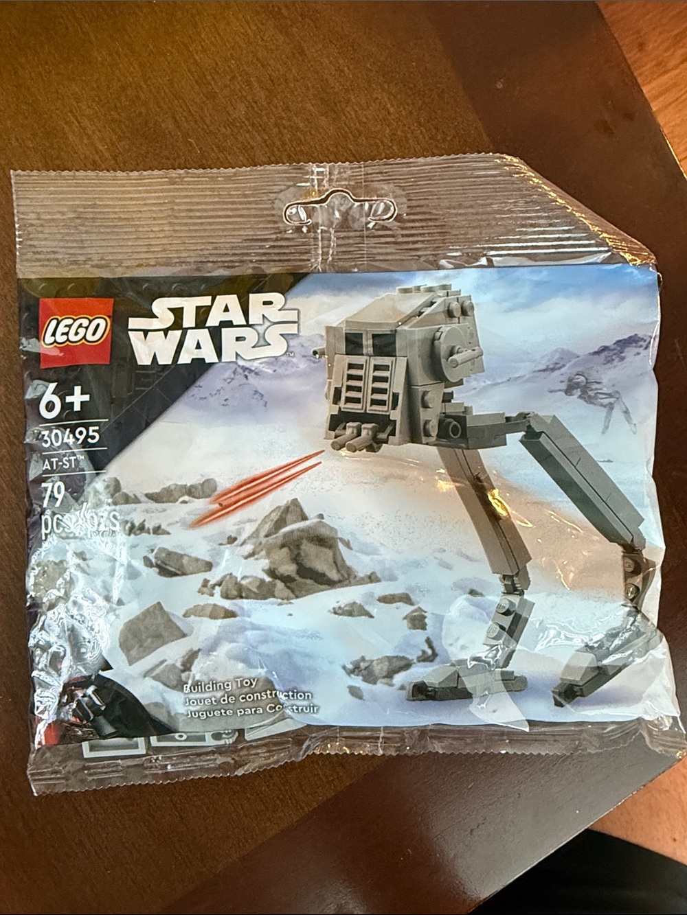 LEGO Star Wars Gray AT-ST Walker Building Set - 79 pcs **NEW** 30495